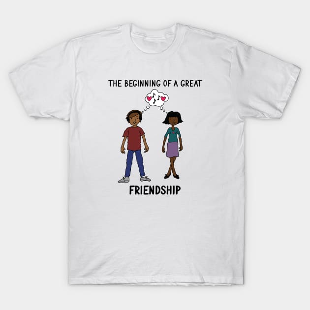 Common Music Friendship T-Shirt by StellaC